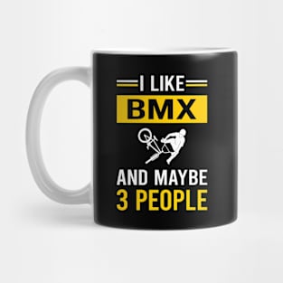 3 People BMX Mug